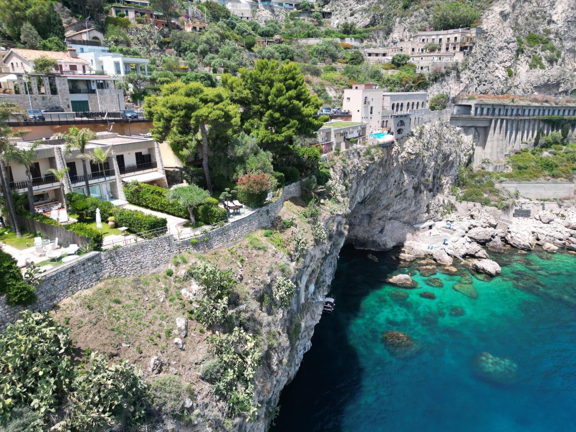 Villa Infinity Vista Mare E Relax Taormina Zewnętrze zdjęcie