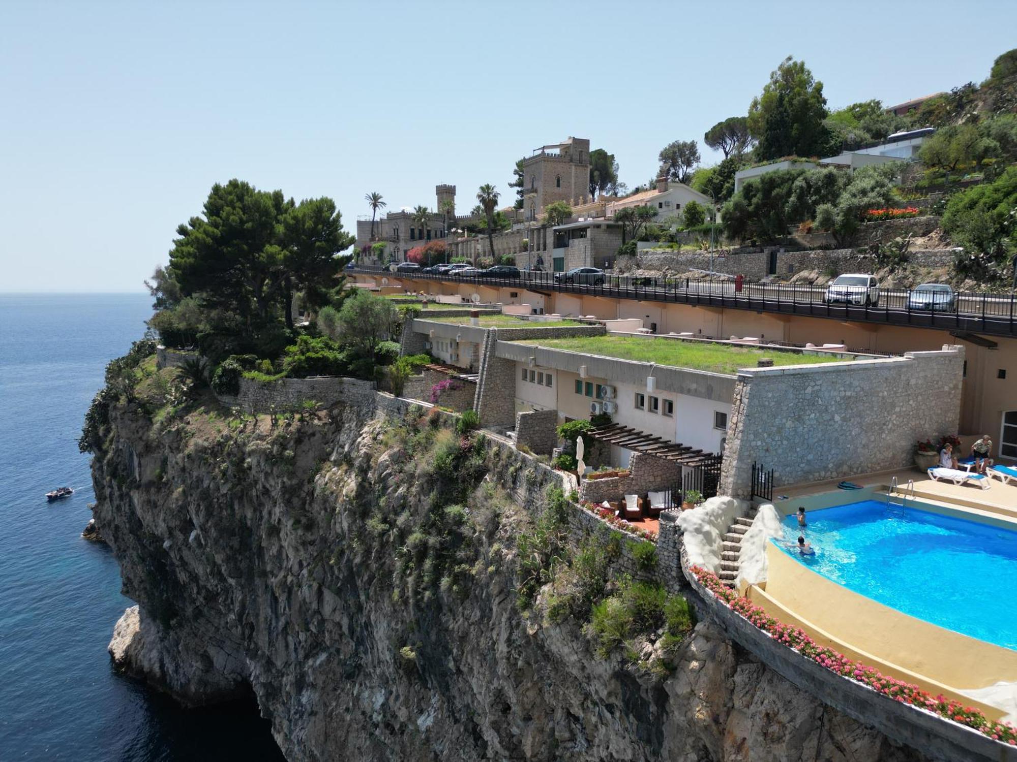 Villa Infinity Vista Mare E Relax Taormina Zewnętrze zdjęcie